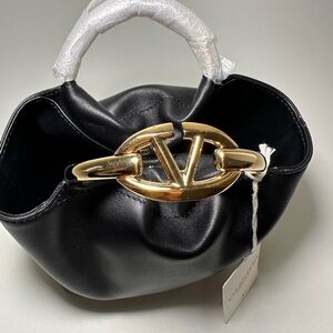 VALENTINO GARAVANI small V Logo tote bag